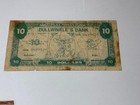 1969 Rocky   Bullwinkle Bullwinkle s Bank Ten Dollars Paper Note Script