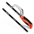 Hacksaw  Mini Hack Saw With Extra 1 Piece Bi-metal 10 Inch Blade  Aluminum