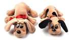 Tonka Pound Puppies Plush Brown Dogs Stuffed Animal 8  Set Of 2 Vintage 