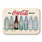 Coca-cola Bottle History Magnet  2 5  X 3 5  