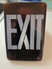 Vintage Exit Sign Mid Centry 1930 s