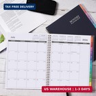 Planner 2026-2027 - Monthly Calendar 2026-2027  Colorful Monthly Tabs  Jul 2026