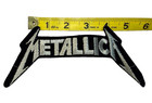 Metallica Black White silver Embroidered Sew On Patch