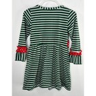 Baby Girls Dress 3t Kids Christmas Holiday Gingerbread Man Winter Green Striped