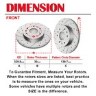 Front Brake Rotors Brake Pads For Chevy Express Silverado 1500 Gmc Sierra 1500