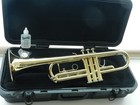 Bach Usa Model Tr300 Student Trumpet - Plays Great - Smooth Valves - Nice   