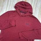 Under Armour Ua Amplify Thermal Waffle Hoodie Shirt Men s L Loose Red Read
