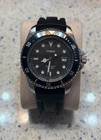Vintage Timex T29781 Diver Style Watch Indiglo Runs Well   Leather Strap