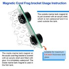 Coral Plug Holder Coral Frag Rack Magnetic Holder Reef Magnets Holder For Fra   