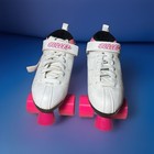 Chicago Quad Roller Skates Women Size 7 White Pink Durable Indoor Outdoor