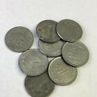 1944 Belgium 2 Francs Wwii Liberation Coin Struck On 1943 Us Steel Cent Planchet