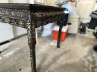 Vintage And Rosewood Mother Of Pearl Inlay Clawfoot Chinese Game Table 