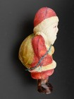Vintage Christmas Celluloid Santa Claus With Toy Bag 4 1 4 