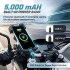 Firethorn Bike Phone Holder Built In Rechargable Battery 5000 Mah - Motorcycle