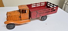 Vintage 1930 s Wyandotte Stake Truck - All Original - 12 Inches