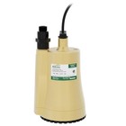K2 Pumps Submersible Utility Pump 1 6 Hp Thermoplastic