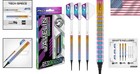 Unisex 18g Tungsten Soft Tip Darts - Smooth Release  Balanced Feel  Complete Set