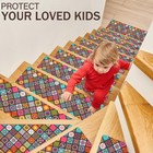 Non Slip Carpet Stair Treads For Wooden Steps Indoor  4 Pack Stair Runners Co   