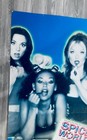 Spice World Promo 1998 Window Advert 58x35 In Double Sided Music Store Exclusive