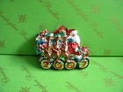 Christopher Radko Santa Tandem Glass Ornament 