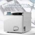 22l 17l Dental Class B Medical Autoclave Vacuum Steam Sterilizer With Printer