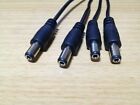 4pcs Dc 1 Female To 4 Male Power Splitter Cable For Cctv Security Camera System