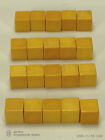 20 Bakelite Catalin Butterscotch 3 8  Cubes Crafts Jewelry Dice