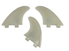 Surfboard Fins Fin Solutions 2 1 Medium Size Fits Fcs Natural 3 Fin Composite