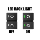 Dual Function Dashboard Panel Control Switch Button For Honda Civic Hr-v Accord
