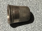 Vintage Ornate Sterling Silver Thimble   9 2 35 Gr