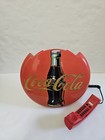 Vintage Red Coca-cola Disc Telephone  From The 1990s 