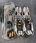 Yukonmountain Profile Snowshoes W poles   Bag Orange Black Silver Nice