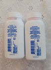 Lot Of 2 Bottles Johnsons Talc   Baby Powder original made In Usa 1 5 Oz Sizes