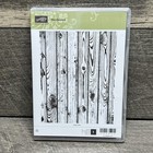 Stampin  Up  Hardwood - Set Of 1 Rubber Cling Stamps 133035 - New