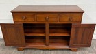 Vintage American Traditional Or Country Style Mahogany Buffet Sideboard