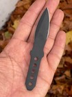 Full Tang Carbon Steel Double Edged Dagger Blade Knife 6 Inch Throwing
