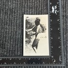 Vtg Pinup Photo Seductive  Girl  Risque B w Original Nude Girly Woman  27