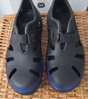 Oofos Oocando Unisex Water Drop Recovery Sandals Size M9 W11 Eu 42 Black  Blue
