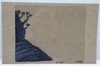 Original Hand Painted Animation Production Cel Background  212-34 