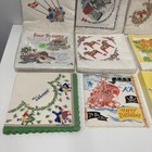 Vintage Lot Of Paper Napkins - Horse  Bunny  Flower  Flag  Seasons