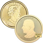 Canada Gold Maple Leaf - 1 4 Oz -  10 -  9999 Fine - Random Date