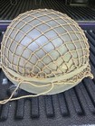 Original Ww2 British Paratrooper Helmet Net Brown 3 4   