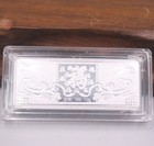 999 Pure Silver Bar Invest Dragon Play Bead Silver Bullion Silver Collection
