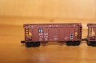 N Scale Rolling Stock Misc Lot Of 6 Cars With Microtrains Trucks