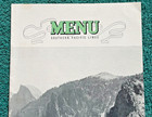 1937 Southern Pacific Railroad Menu Alaska Tour San Francisco California Railway