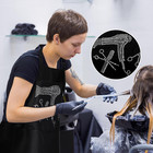 Hair Stylist Apron Hairstylist Salon Apron With Rhinestone Tools And 3 Pockets H
