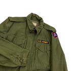 Vintage Us Army Jacket Medium Coat Wind Resistant Sateen Olive Qm Shade 107 60s
