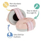 Nuby Soft Sounds  Adjustable Baby Earmuffs For Protection Against Loud Nois