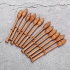 12pcs Lace Bobbin Wooden Craft Tools For Sweaters Hats Recommended