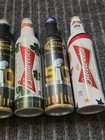 Lot Of 8 Budweiser Bud Light Limited Edition Aluminum Bottles